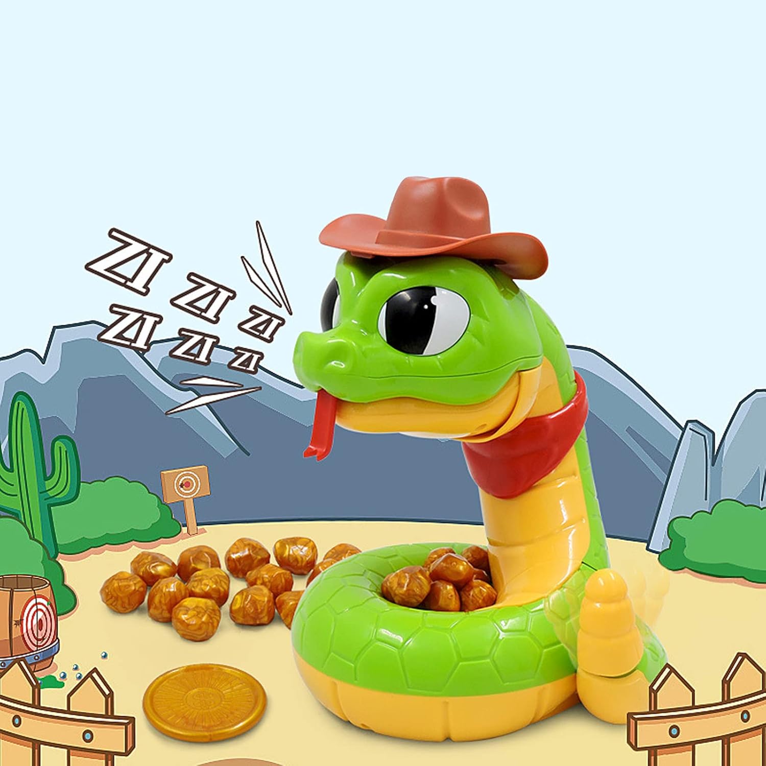 Elektrisk skallerormsleksak