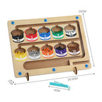 Magnetisk Färglabyrint