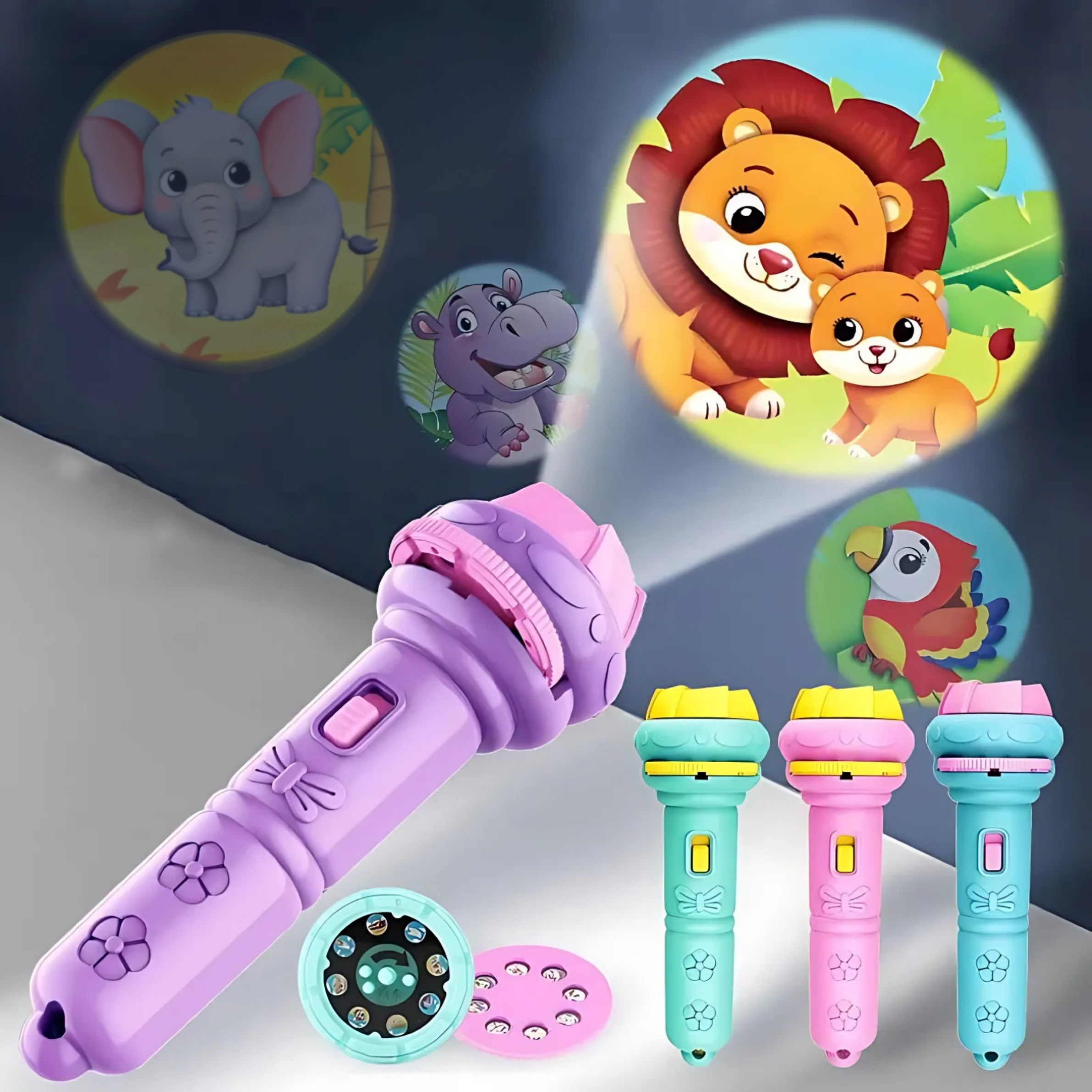 Ficklampa Projektor Fackla