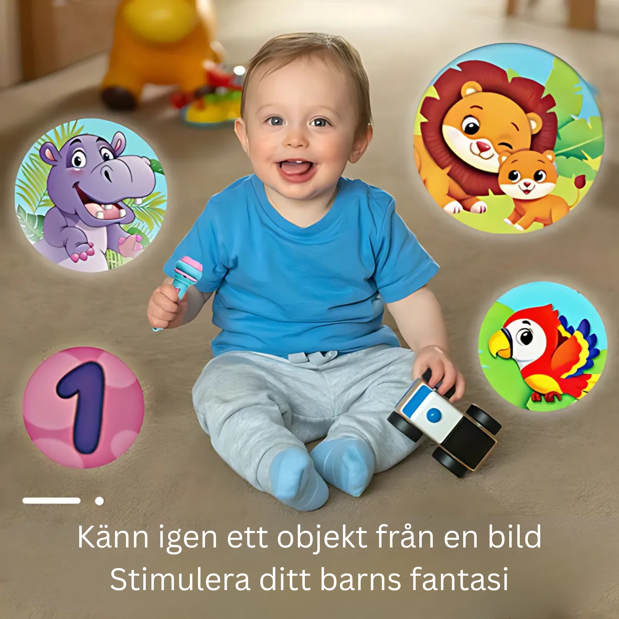 Ficklampa Projektor Fackla