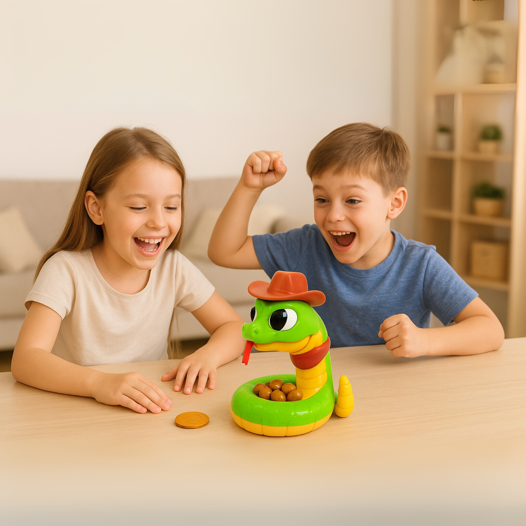 Elektrisk skallerormsleksak